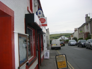Post Office in St Bees.  The Post Office was not only the place to mail stuff - it was like a general store, too. 